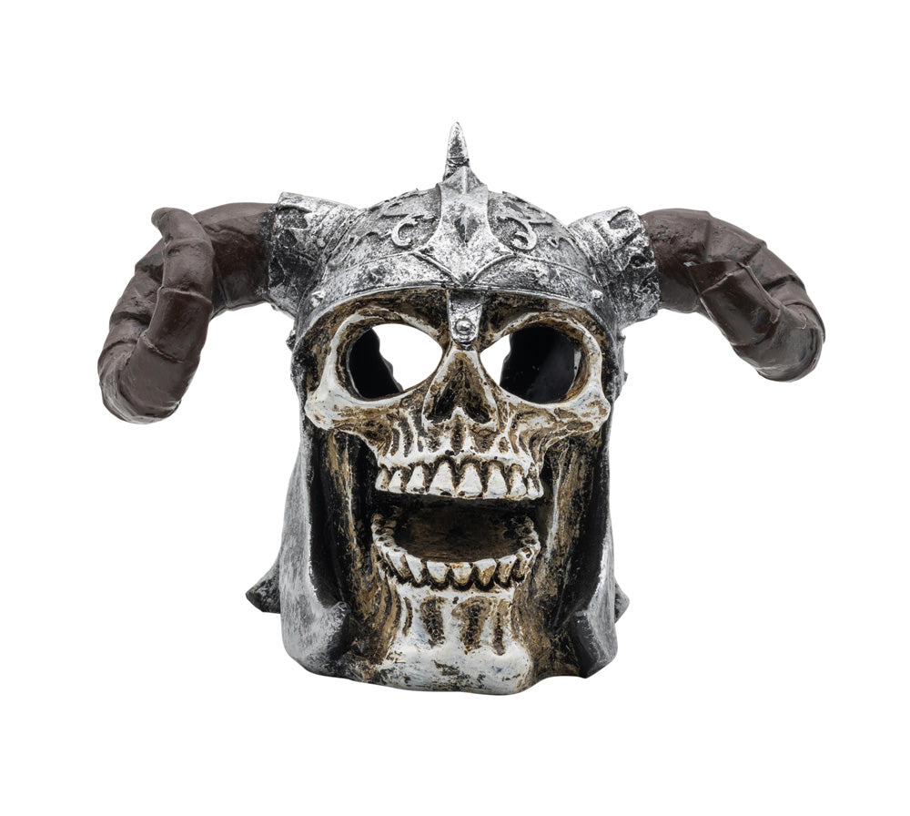 Aquarium Viking Skull Ornament 16x11x11.5cm