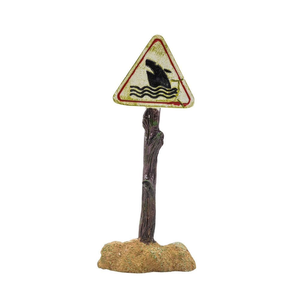 AquaSpectra Shark Sign 5.5x4.5x16cm