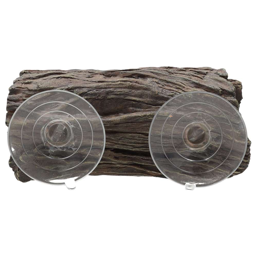 AquaSpectra Mini Log Hide With Suction Cups