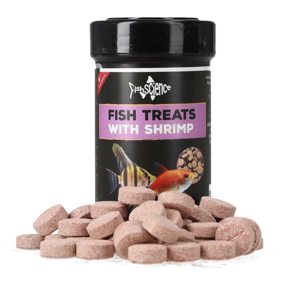 FishScience Fish Treats with Shrimp 50g