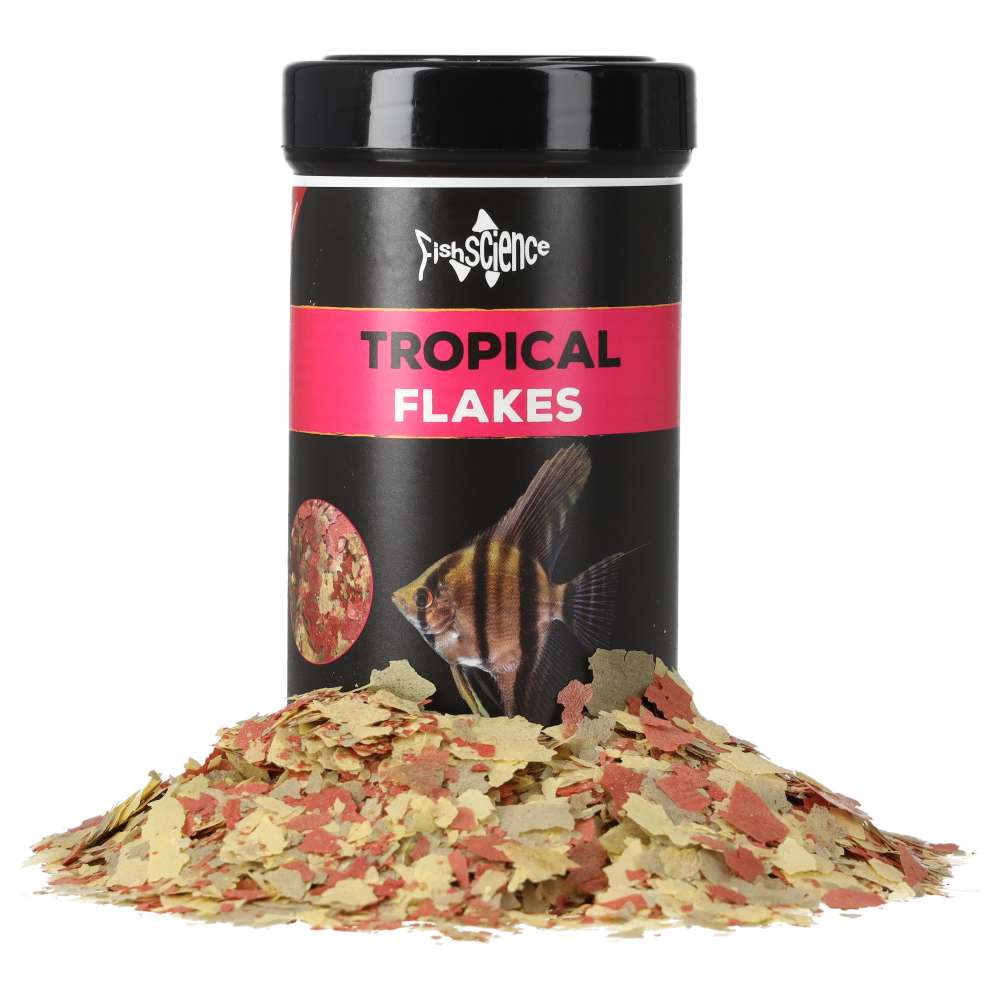 Fish Science Tropical Flakes 50g | Colour-Enhancing Tropical Fish Food