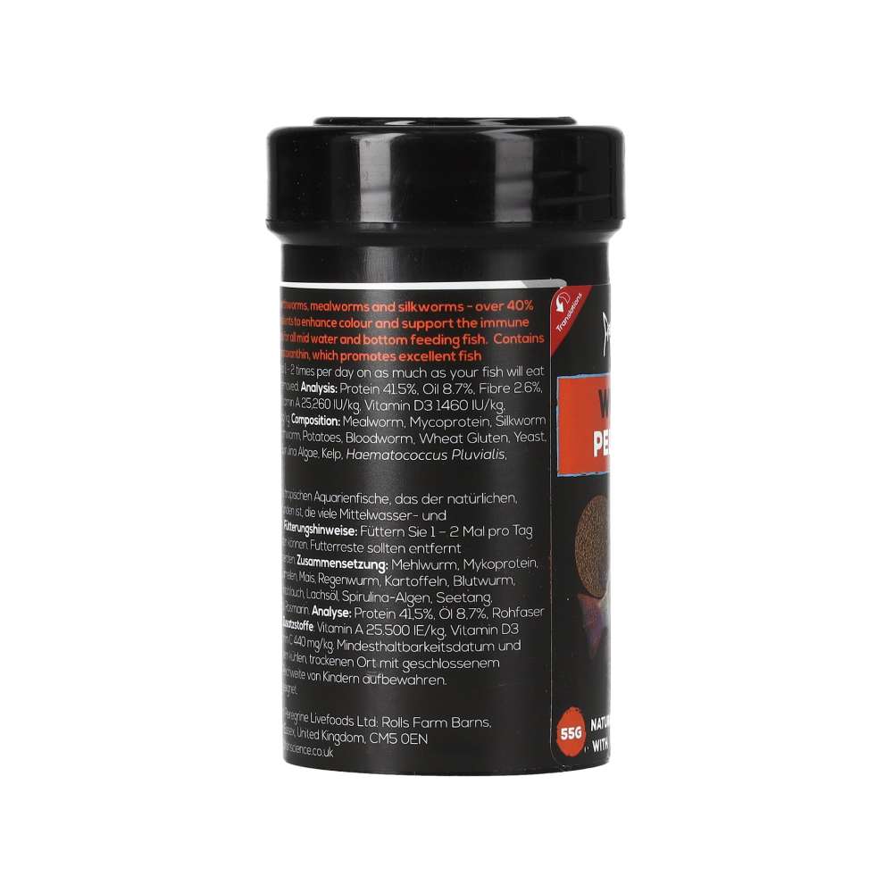 FishScience Worm Pellets