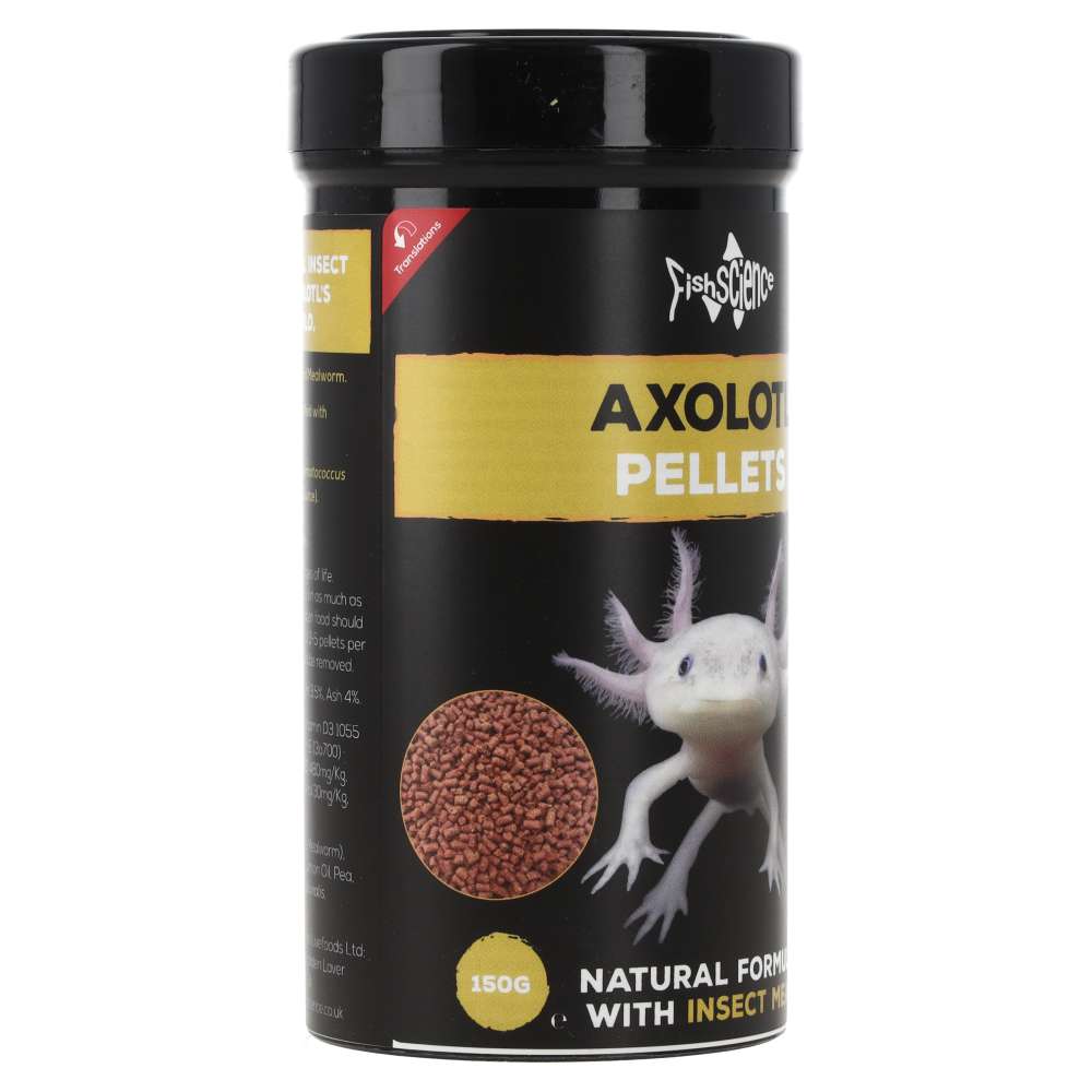 FishScience Axolotl Pellets