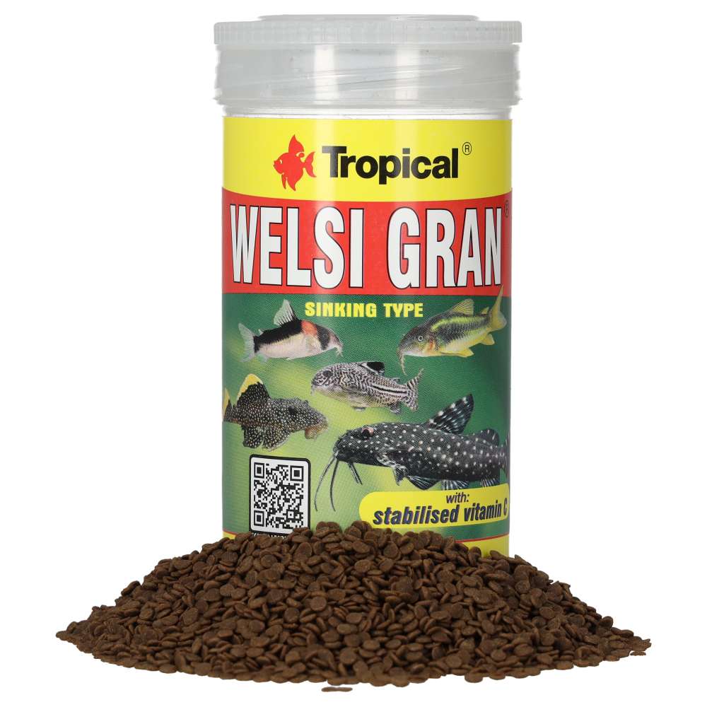 Tropical Welsi Gran Sinking Granules 250ml / 162.5g