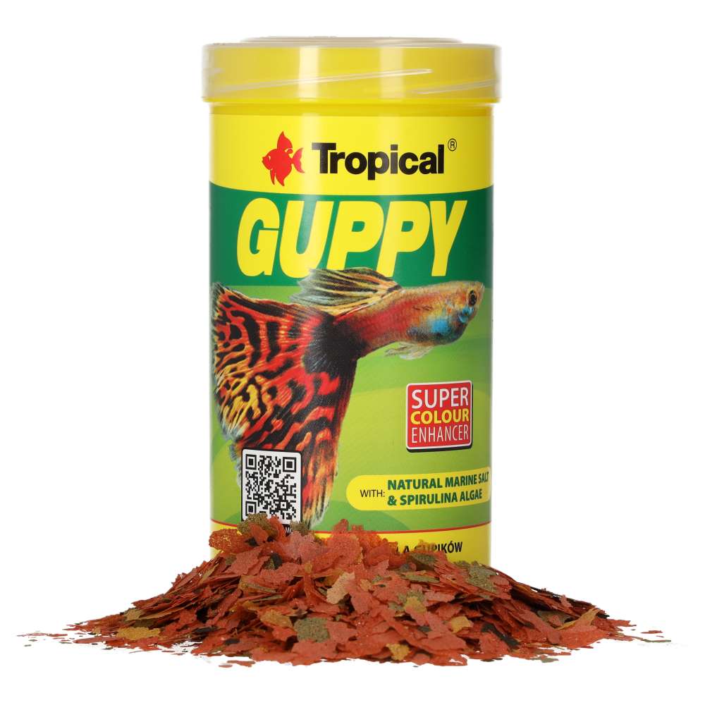 Tropical Guppy Flake Food 250ml / 50g