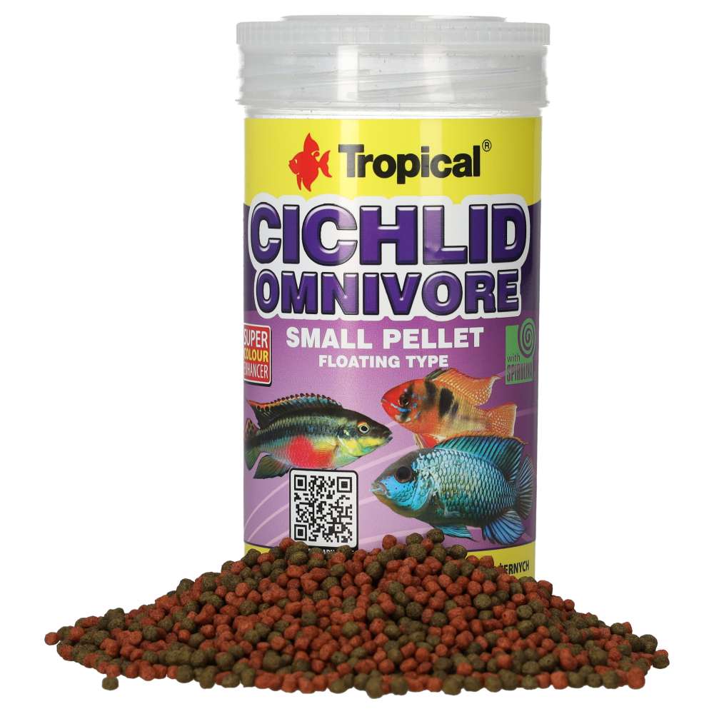 Tropical Cichlid Omnivore Small Pellet