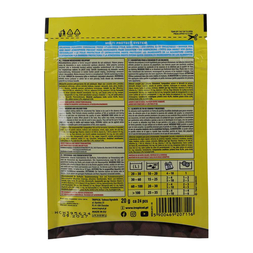 Tropical Weekend Food 20g
