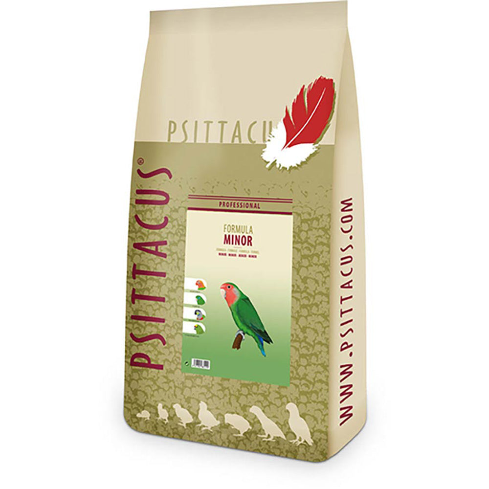 Psittacus Minor Complete Pellet Diet for Small Parrots 12kg