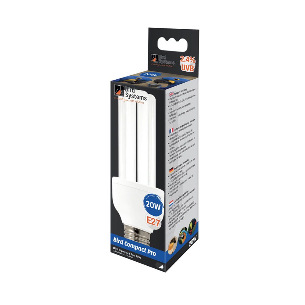 Bird Systems Compact Lamp Pro - 2.4% UVB 20watt