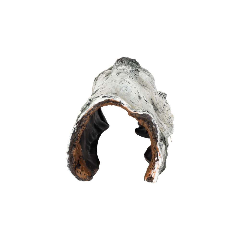 Resin Birch Log Hide Large 31x13x13cm | Reptile Vivarium Hide