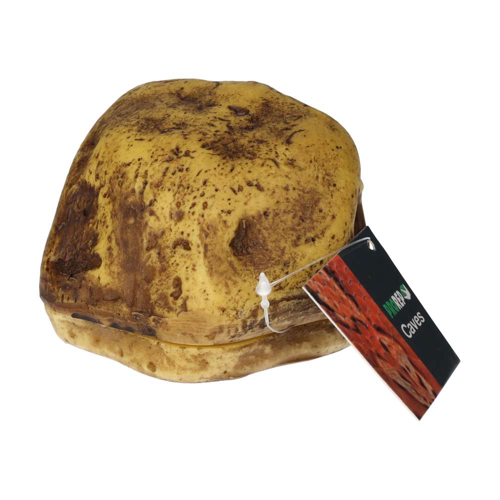 ProRep Rock Shedding Cave Medium – Reptile Hide 12x10x8cm