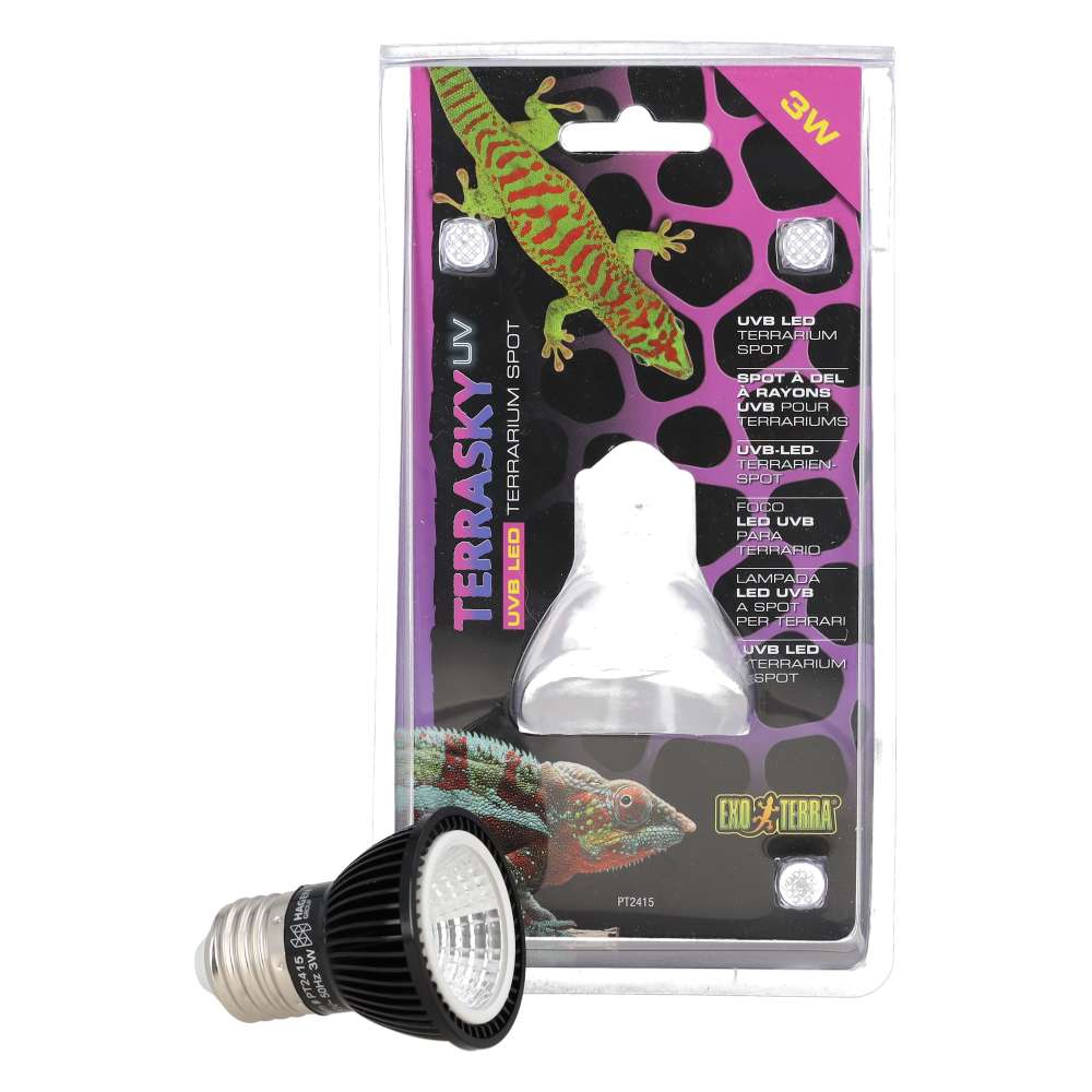Exo Terra TerraSky UVB LED Spot Bulb 3W