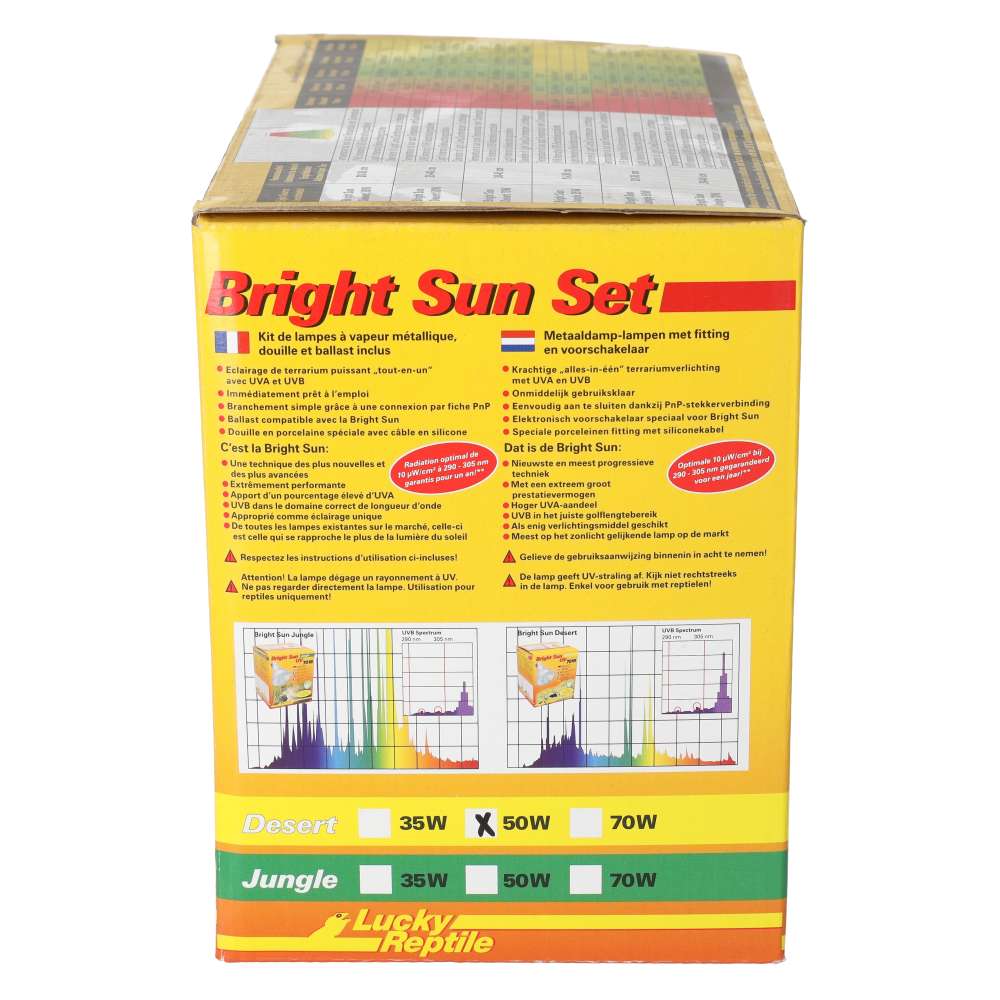 Lucky Reptile Bright Sun Evo SET Desert 50W (BSS-D50) Metal Halide Kit