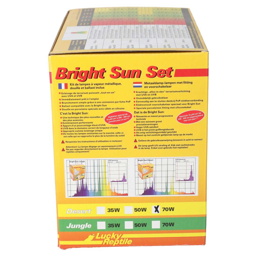 Lucky Reptile Bright Sun Evo SET Desert 70W (BSS-D70) Metal Halide Kit