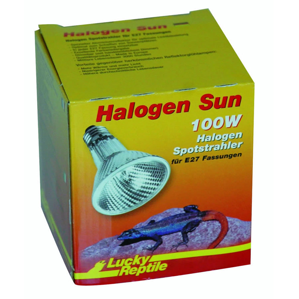 Lucky Reptile Halogen Sun 100W Reptile Basking Spot Lamp - HS-100