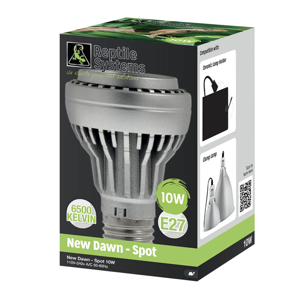 Reptile Systems New Dawn LED 10w E27 Plant Growth Bulb - Vertical Position