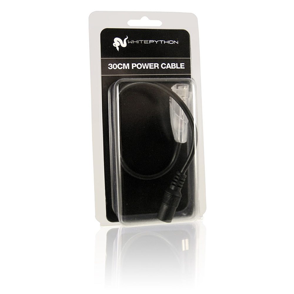 White Python LED Power Cable 100cm