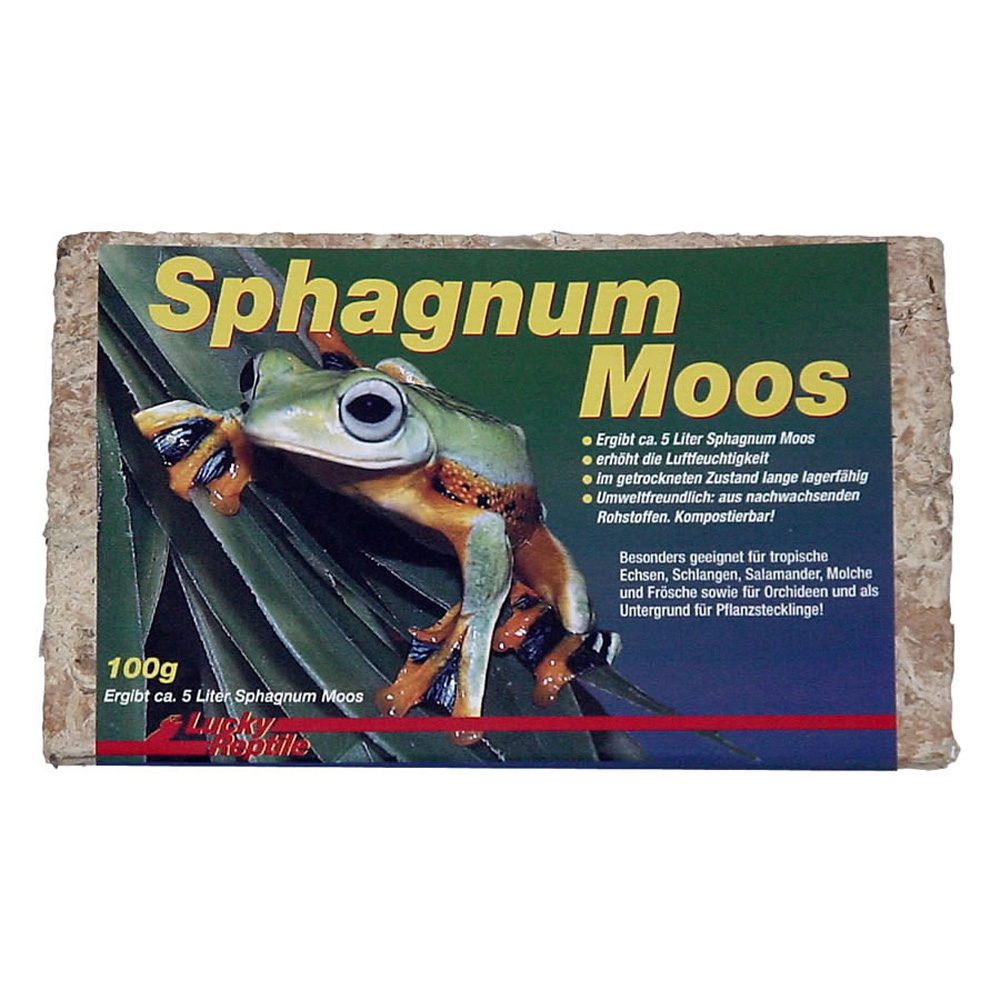 Lucky Reptile Spaghnum Moss brick 100g