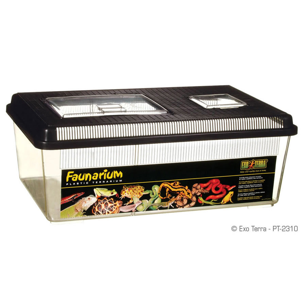 Exo Terra Flat Faunarium Large (PT2310) | Reptile & Invertebrate Housing