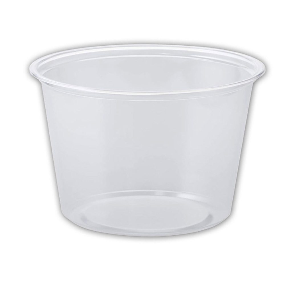 Round Deli Cup 16oz No Lid x50 | Reptile Storage Cups