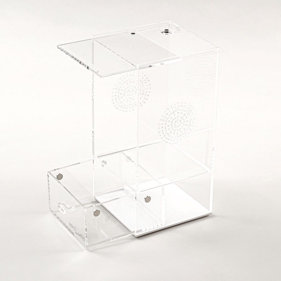 ReptiZoo Acrylic Case with Removable Tray
