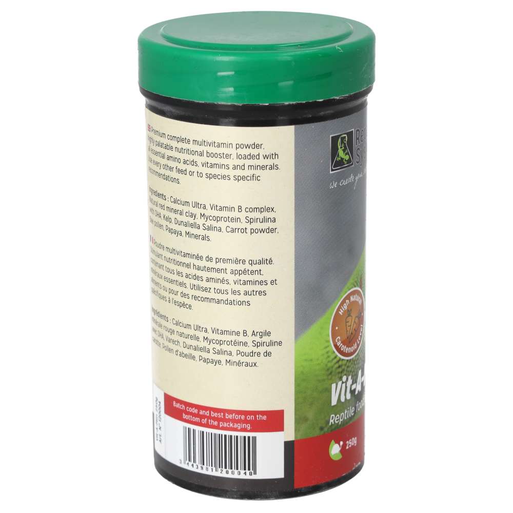 Reptile Systems Vit-A-Min Reptile Multivitamin Powder 250g