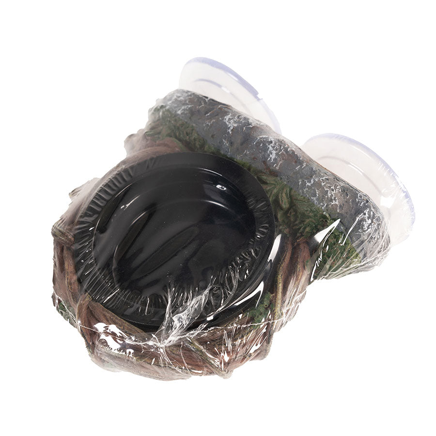 ReptiZoo Magnetic Arboreal Feeder Vine 10x10cm | Vivarium Feeding Ledge
