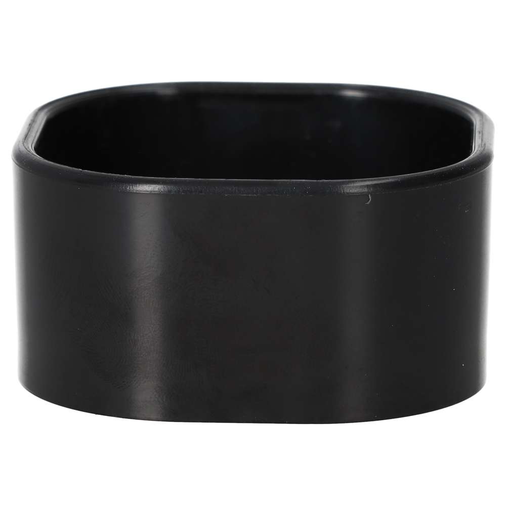 White Python Water Bowl Black