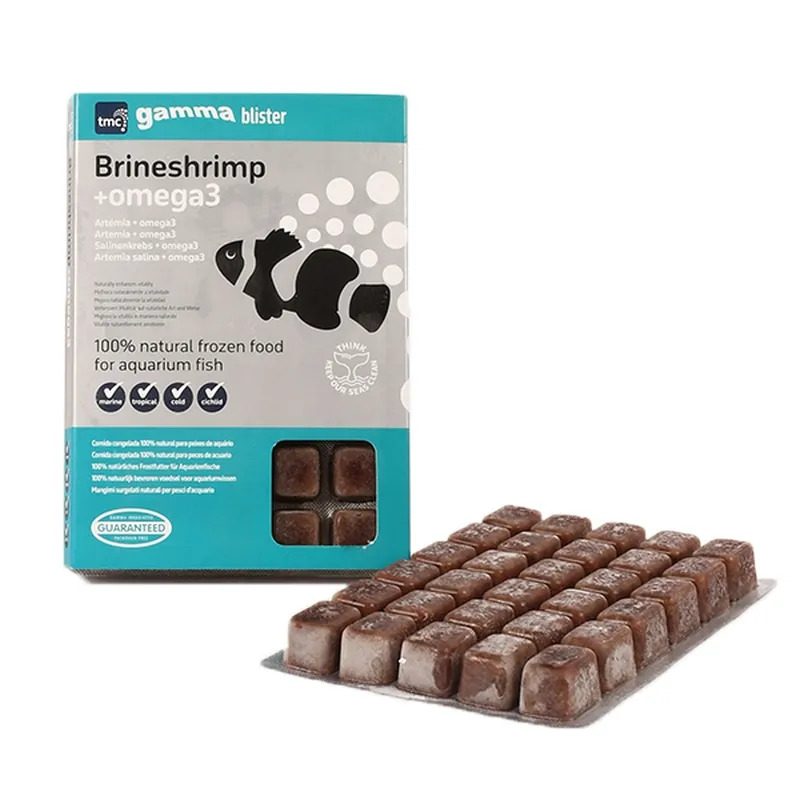 Gamma Frozen Blister Brineshrimp + Omega 3 100g