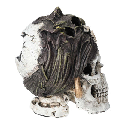 AquaSpectra Pirate Skull Black Bandana 17.5x15.5x18cm