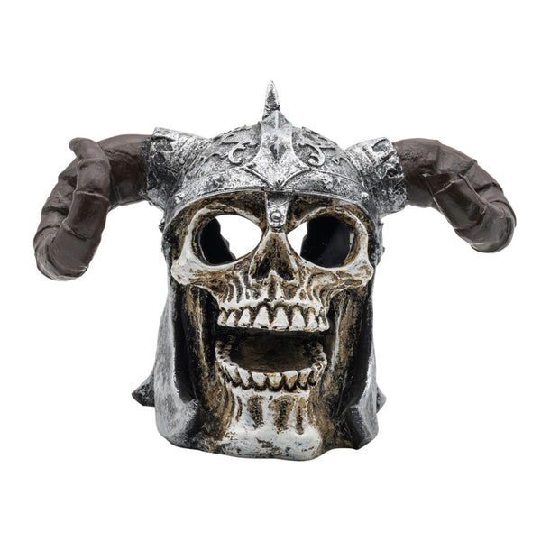 AquaSpectra Viking Skull Aquarium Ornament .