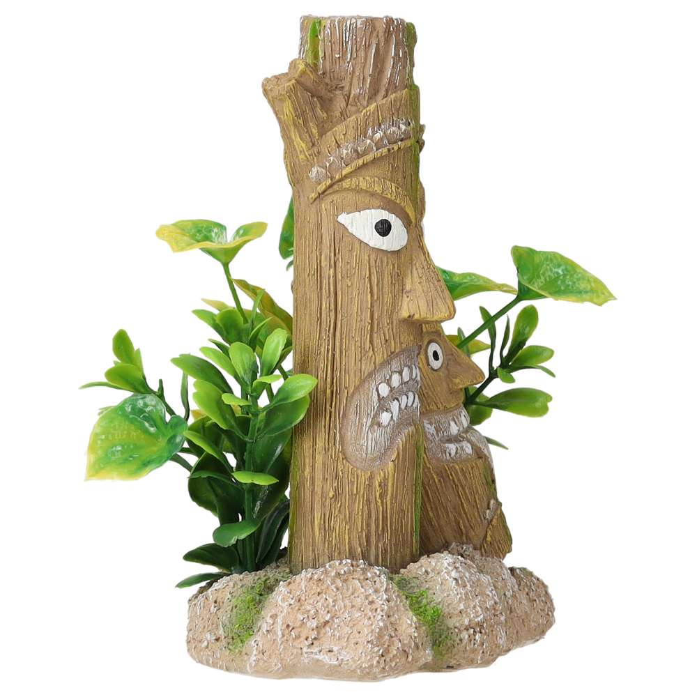 AquaSpectra Tiki Statue Aquarium Ornament 115x80x150mm