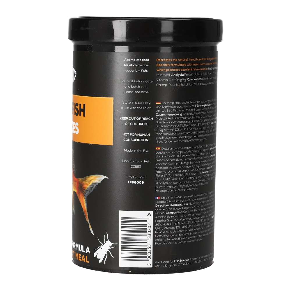 Fish Science Goldfish Flakes 200g – Complete Daily Goldfish Food