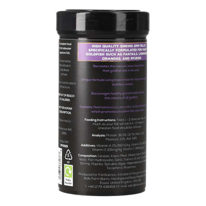 Fish Science Fancy Goldfish Sinking Pellets 150g