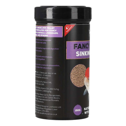 Fish Science Fancy Goldfish Sinking Pellets 150g