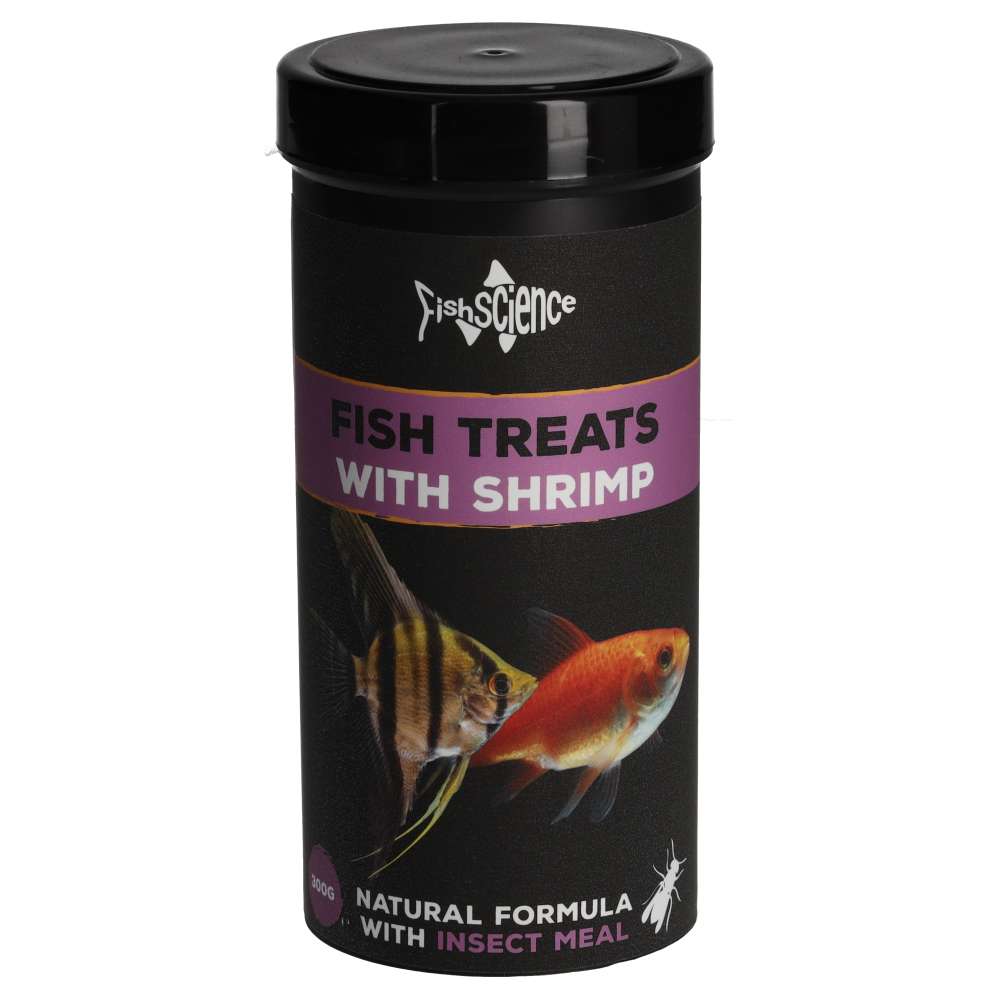 FishScience Fish Treats + Shrimp