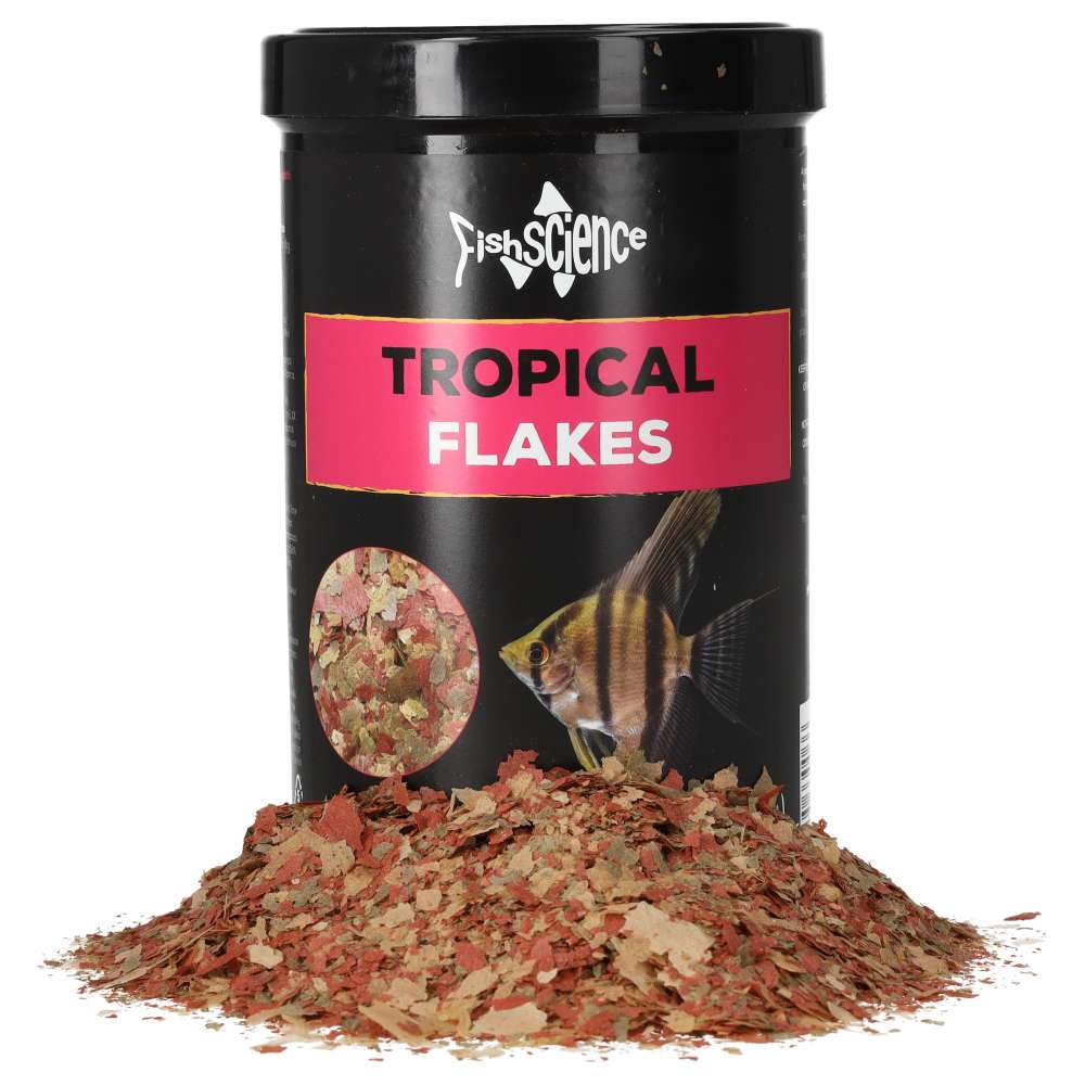 Fish Science Tropical Flakes 200g — Complete Tropical Fish Food