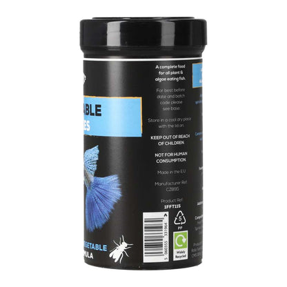 Fish Science Vegetable Flake Food for Herbivorous Fish 50g