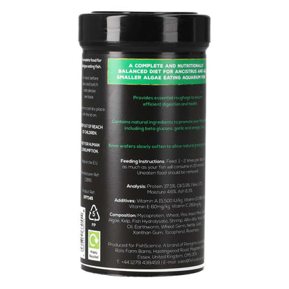 Fish Science Mini Algae Wafers 110g | Plecostomus & Algae Eater Food