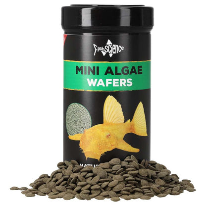 Fish Science Mini Algae Wafers 110g | Plecostomus & Algae Eater Food