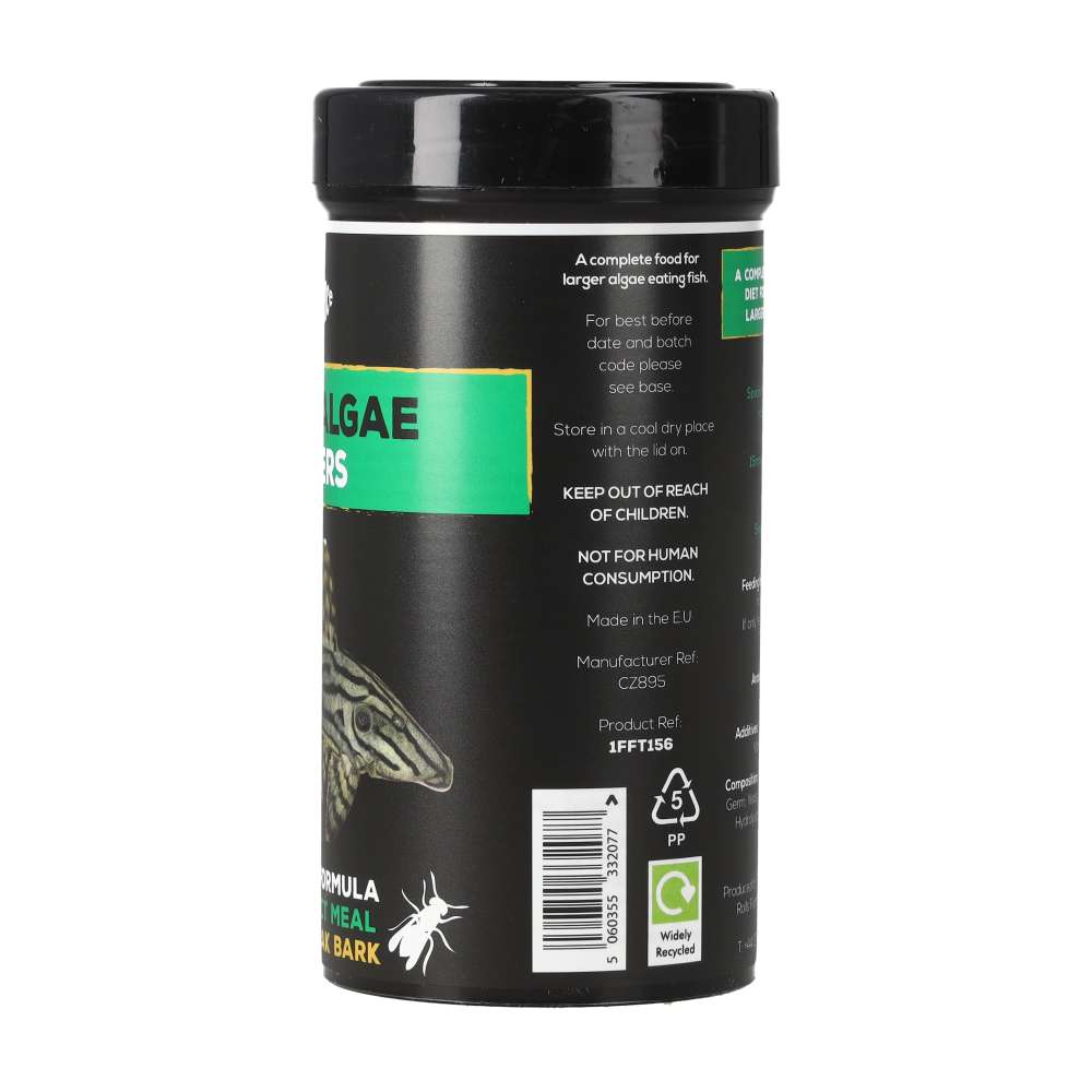 Fish Science Oak and Algae Wafers 120g - Complete Pleco & Algae Eater Food