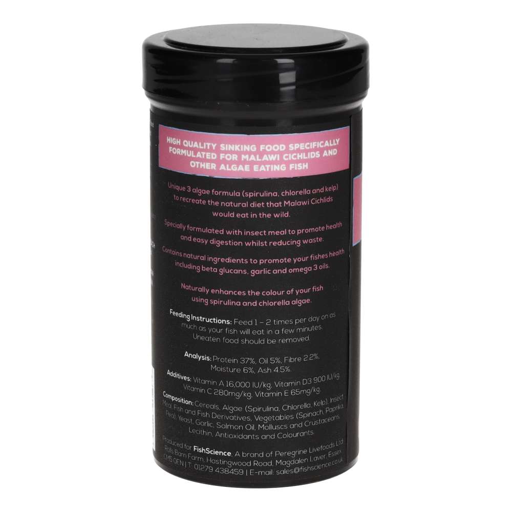 FishScience Malawi Pellet Food 115g