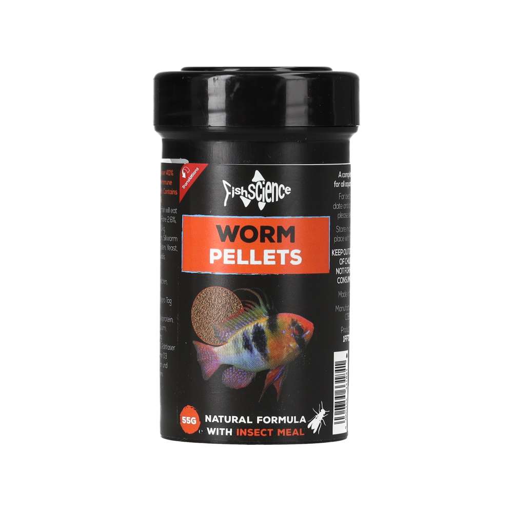 FishScience Worm Pellets