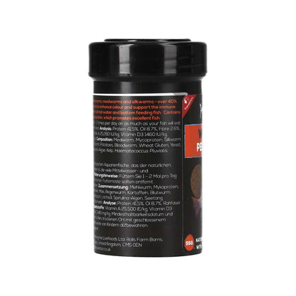 Fish Science Worm Pellets 55g | Sinking Fish Food for Bottom Feeders