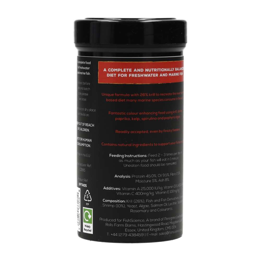 FishScience Krill Flake Food