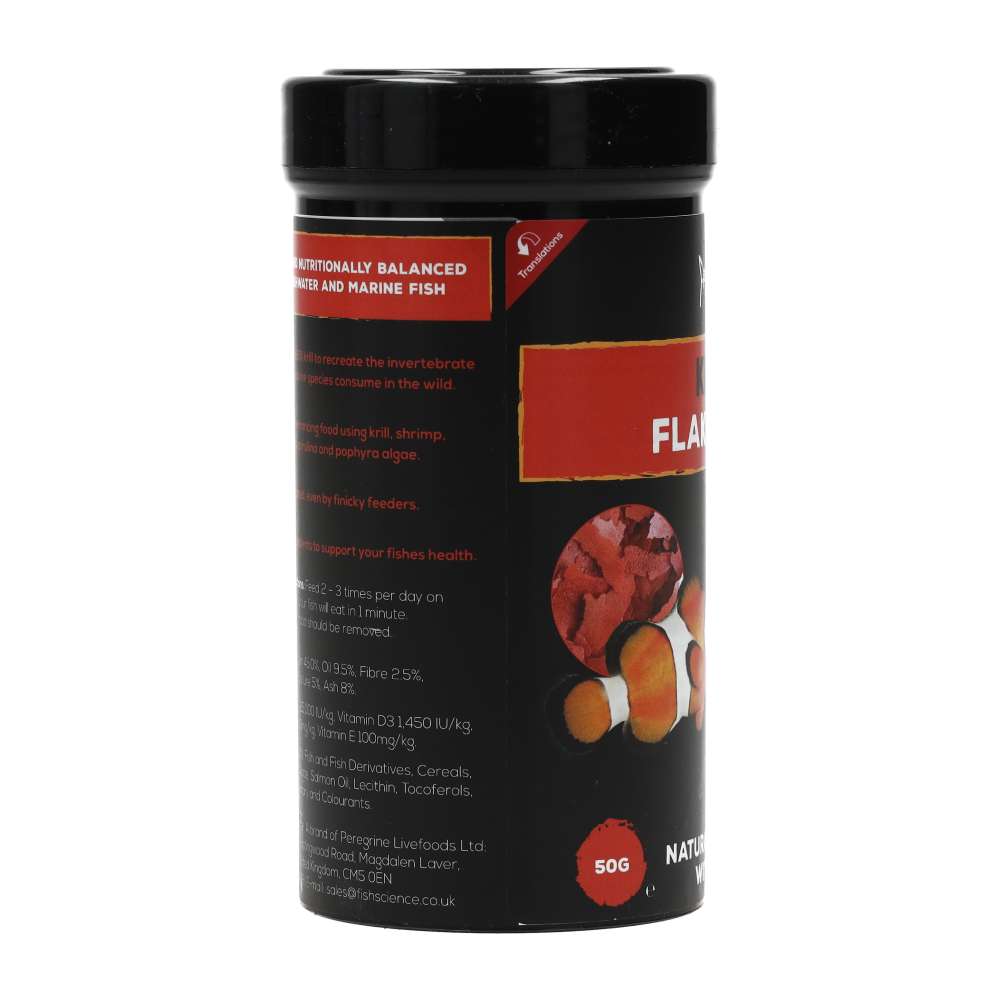 FishScience Krill Flake Food