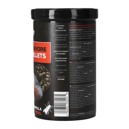Fish Science Large Carnivore Diet 570g Sinking Pellets for Oscars, Rays & Catfish