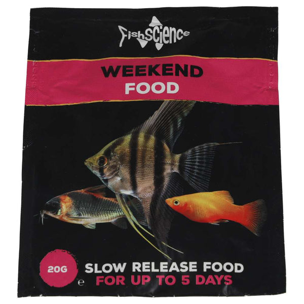 FishScience Weekend Food Sachet
