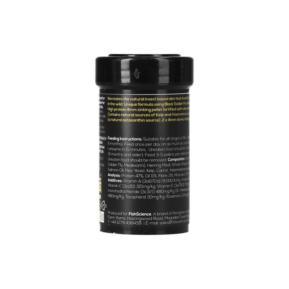 FishScience Axolotl Pellets