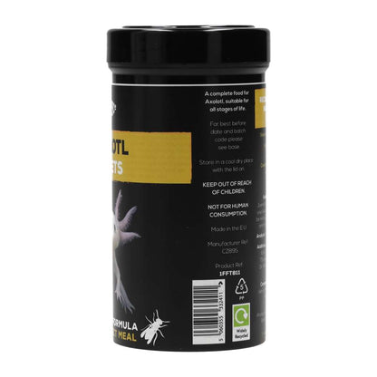 Fish Science Axolotl Food 150g – Insect-Based Sinking Pellets